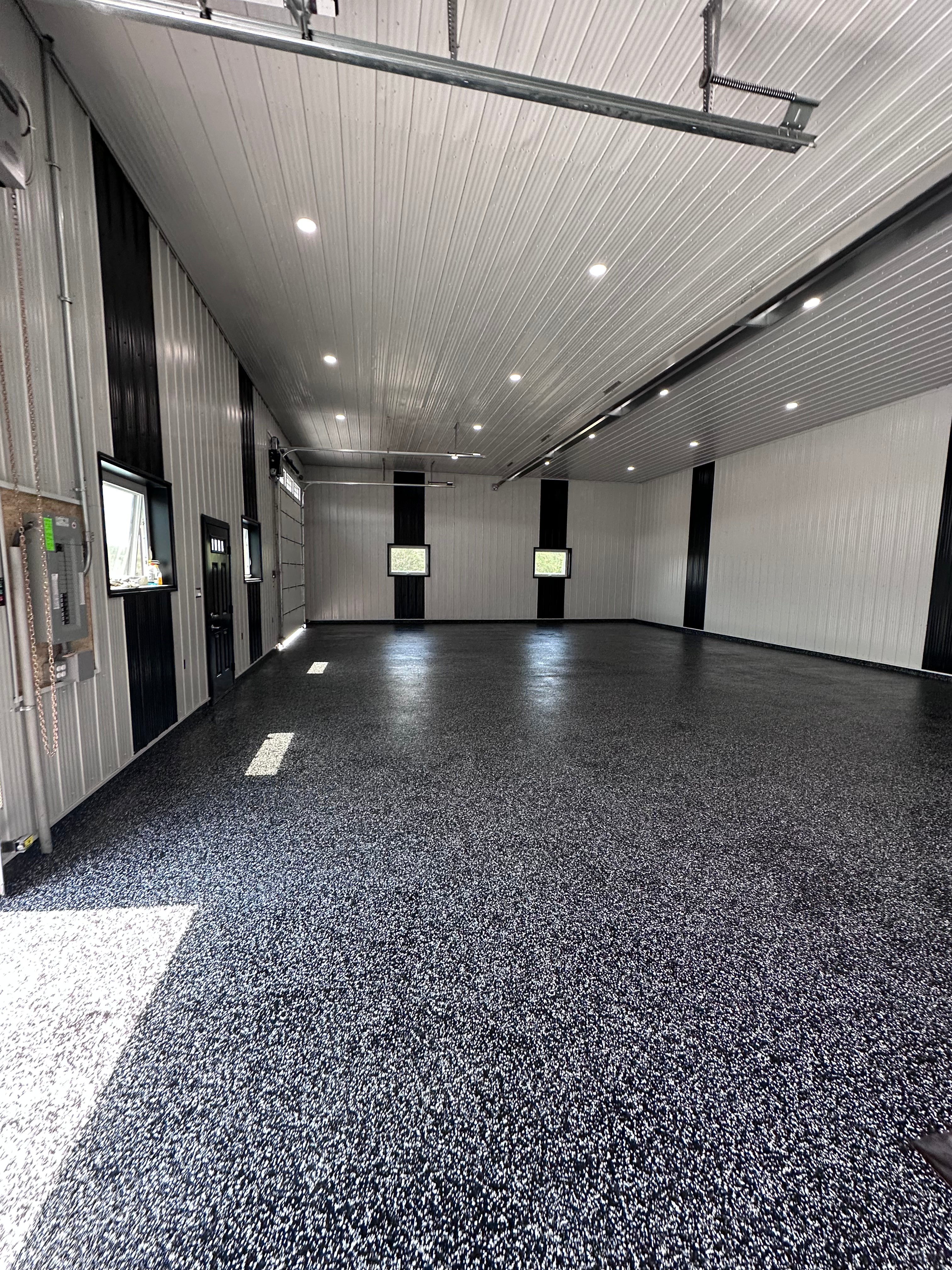 Before & After Epoxy Floor