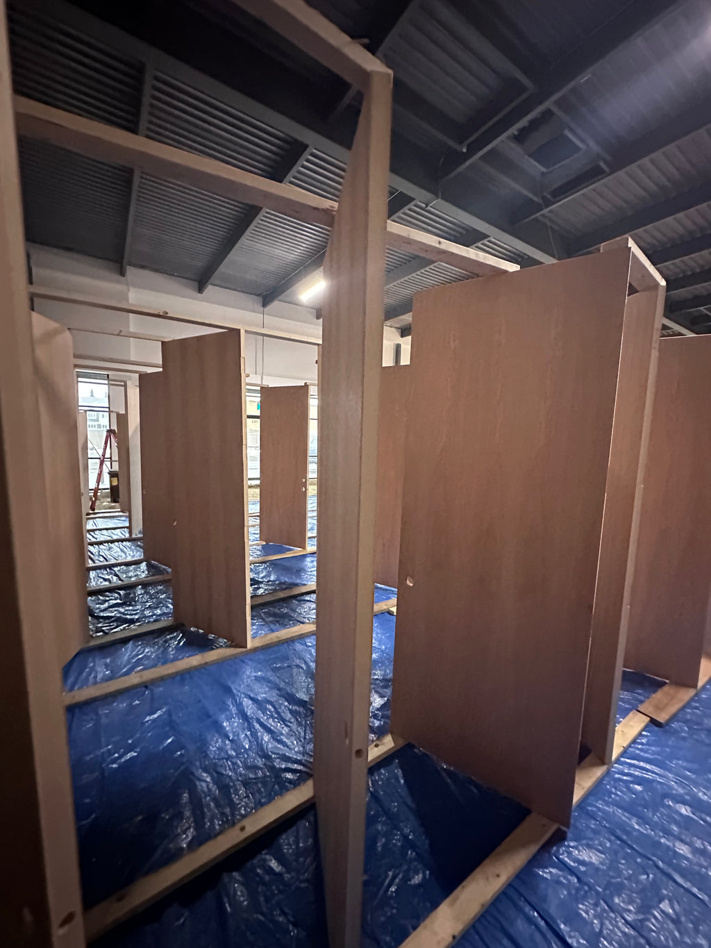 Before & After - Stain & Lacquer Doors